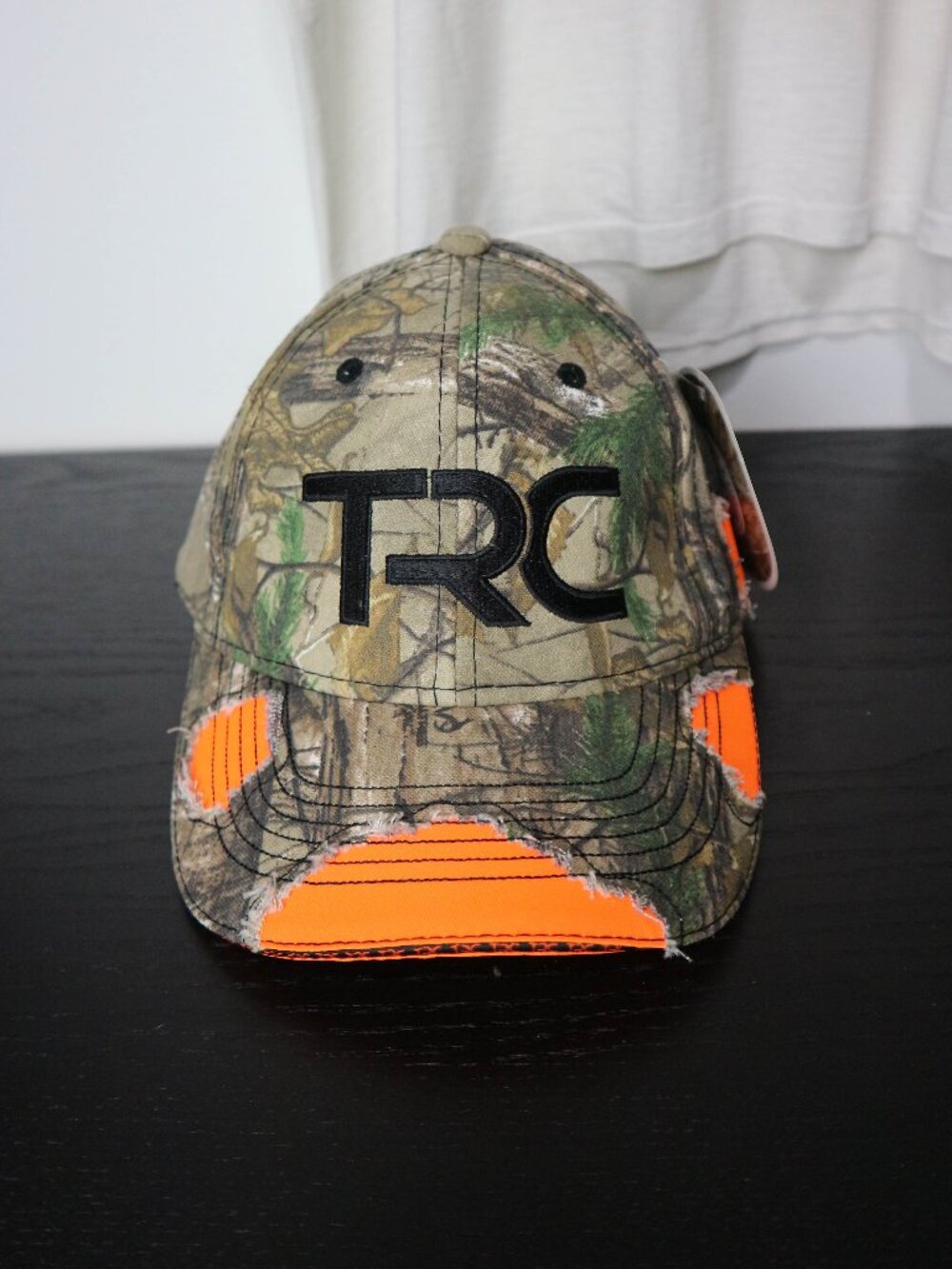TRC Patchwork Style Orange Camo Realtree Mens